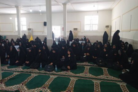 اجتماع طلاب و روحانیون هرمزگان در حمایت از لبنان و غزه