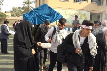 اعزام دانش آموزان حاجی آبادی به اردوی راهیان نور