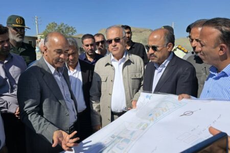 مدیرعامل آبفا در بازدید استاندار از پروژه های آبرسانی بشاگرد: تصفیه خانه آب بشاگرد دهه فجر به بهره برداری می رسد