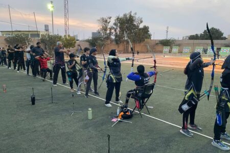 برگزاری مسابقات قهرمانی تیراندازی با کمان استان هرمزگان