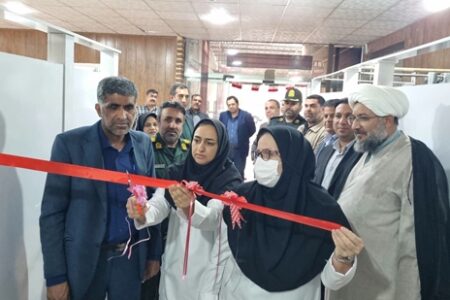 بازسازی و تجهیز آزمایشگاه شهری شهید امانی حاجی‌آباد در دهه مبارک فجر