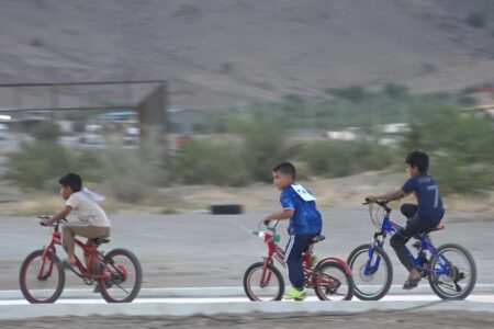 همایش دوچرخه سواری درحاجی آباد